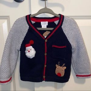 Mud Pie Christmas Cardigan